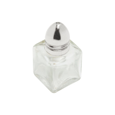 Thunder Group GLTWCC005 1/2 Oz Salt/Pepper Shaker Glass Cube Base