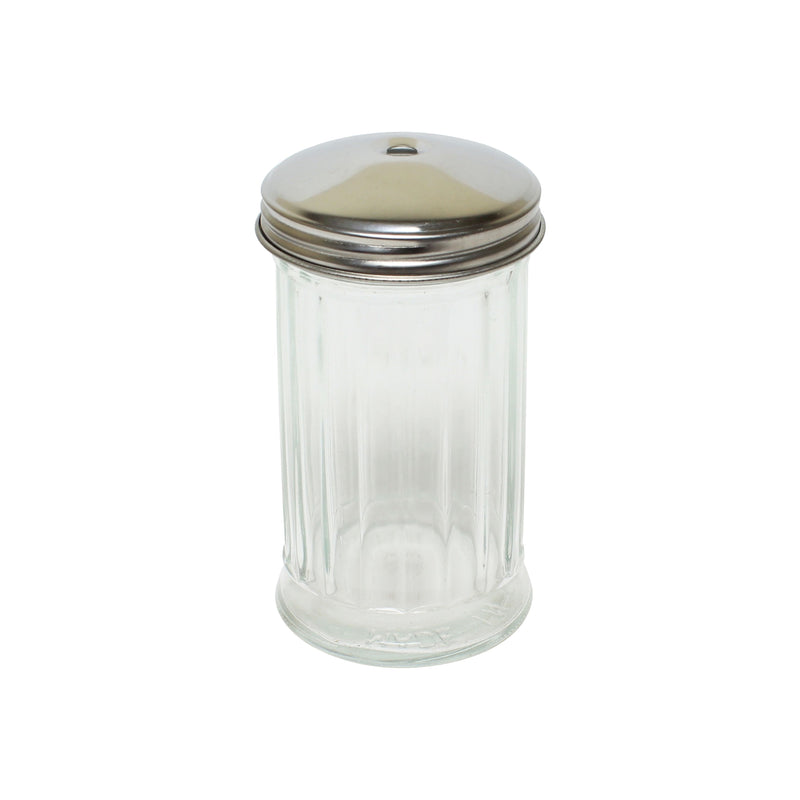 Thunder Group GLTWSJ012H 12 Oz Paneled Glass Sugar Pourer Dishwasher Safe