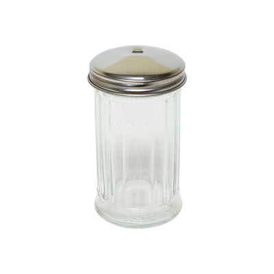 Thunder Group GLTWSJ012H 12 Oz Paneled Glass Sugar Pourer Dishwasher Safe
