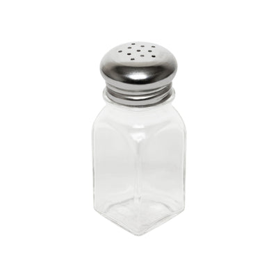 Thunder Group GLTWSS002 2 Oz Salt Pepper Shaker with Square Glass Base