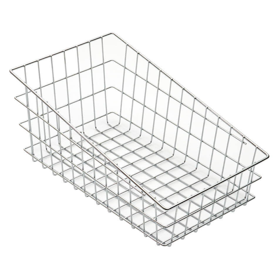 Winco DB-1911 18-1/2 Inch Width Slanted Top Wire Basket for Pastry Display