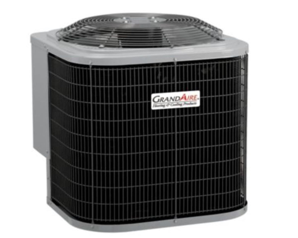 GrandAire WCH6244GKB 2 Ton 16 SEER Heat Pump Condensing Unit, 208-230V/1-Phase/60Hz, R-410A