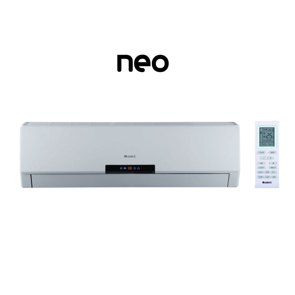 Gree - NEO12HP115V1AH - 12,000 BTU NEO Ductless Split Indoor Unit 115V/60Hz High Efficiency 20 SEER