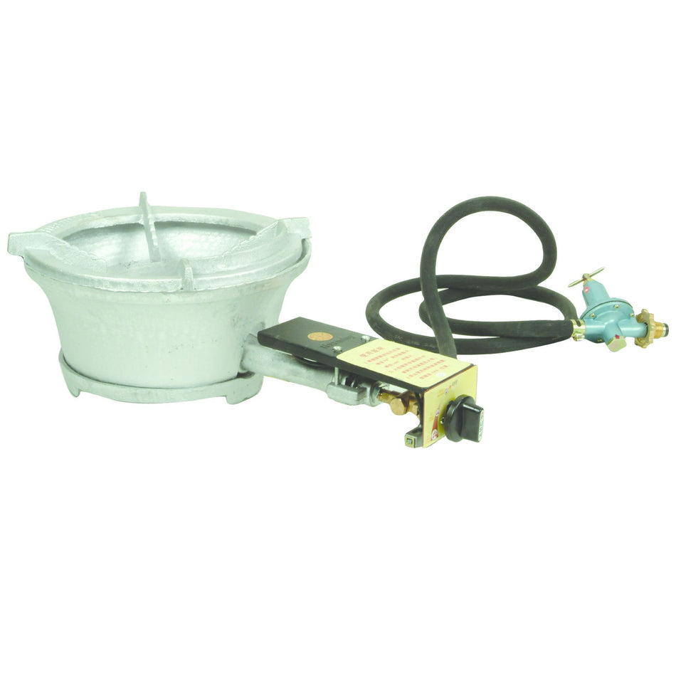 5B-Automatic, Propane only, Heavy-Duty Fast Stove Built with Burner, Comes with hose and gas nozzle, 64,800 BTU