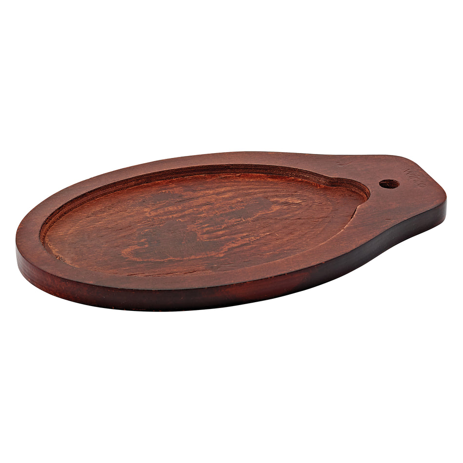 Winco FS-2-UL 12-3/4 Inch Width Fajita Server Underliner Wood Oval