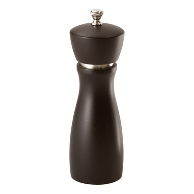 Winco WPM-6CD 6 Inch Carbon Steel Grinder Beechwood Pepper Mill with Durable Design