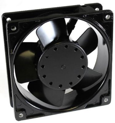 Hammond Manufacturing - DNMF100AC115 - Fan; AC; 115V; 120x120x38mm; Sq; 100CFM; 22W; 50dBA; 3000RPM; Terminals