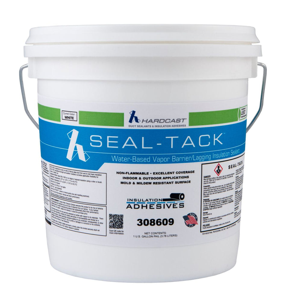 Hardcast/Carlisle 308609, Seal-Tack, White Water Based Insualtion Sealant