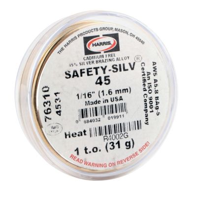 Harris® Brazing Alloy 1/16" x 1 4531