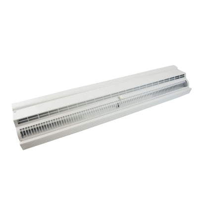 Hart & Cooley 010726, 2x24 Return Air Grille, White Steel Wall & Ceiling Vent Cover