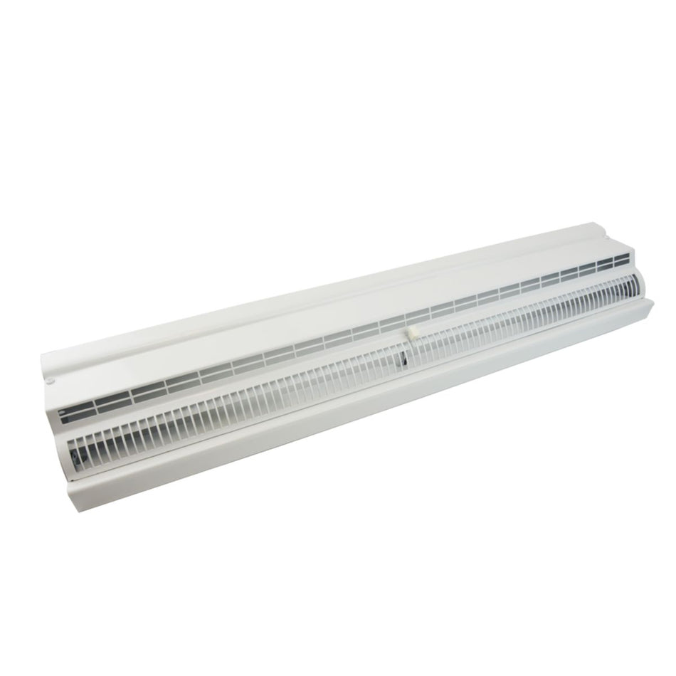 Hart & Cooley 010726, 2x24 Return Air Grille, White Steel Wall & Ceiling Vent Cover