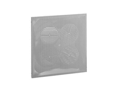 Hart & Cooley 014909, 233/4x233/4 Perforated Ceiling Diffuser, White Steel Ceiling Air Vent