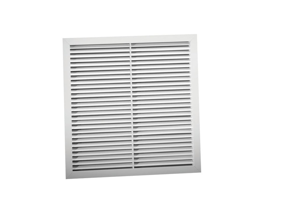 Hart & Cooley 045520, 22x22 Return Air Grille, White Aluminum Wall & Ceiling Vent Cover, RHF45T Series