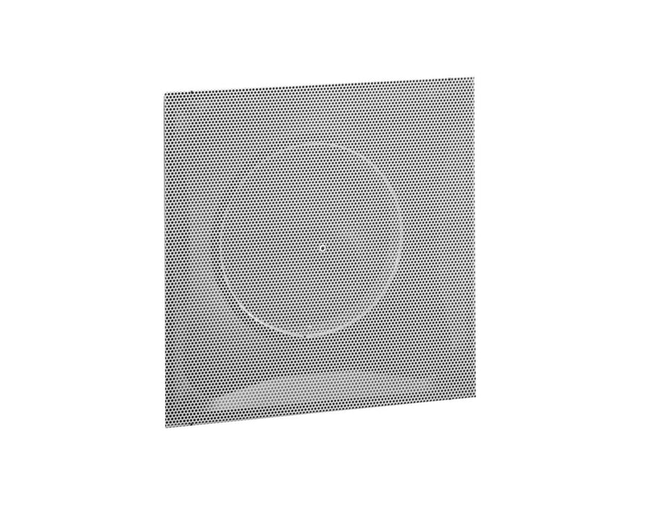 Hart & Cooley 050346, 24x24 Perforated Return Air Grille, White Steel Wall & Ceiling Vent Cover
