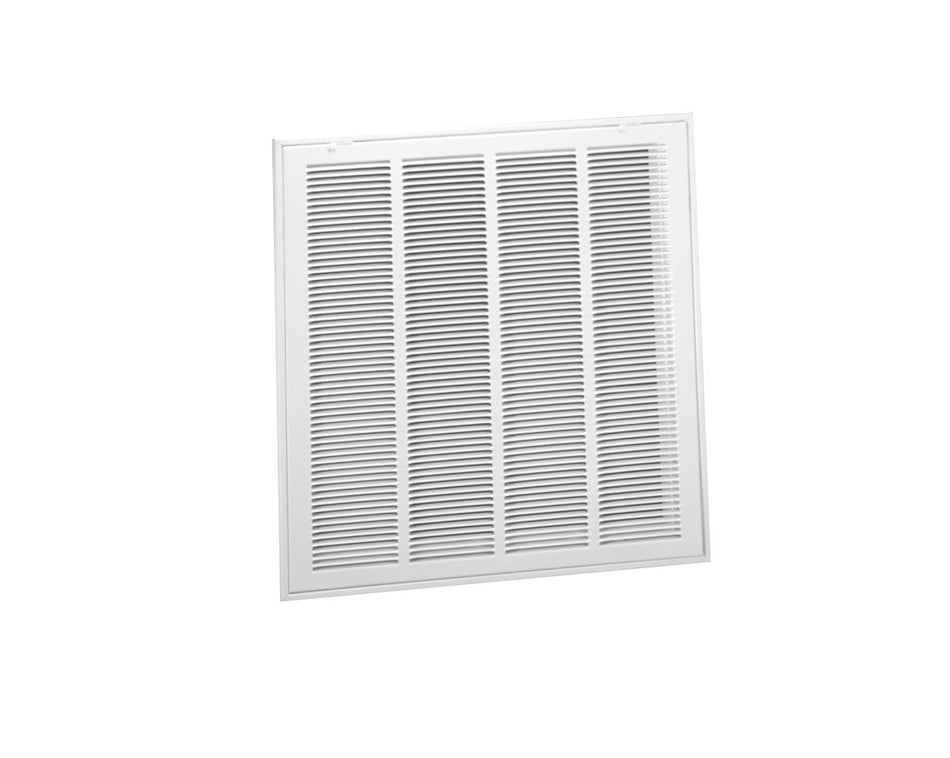 Hart & Cooley 553790, 20x20 Return Air Grille, White Steel Wall & Ceiling Vent Cover