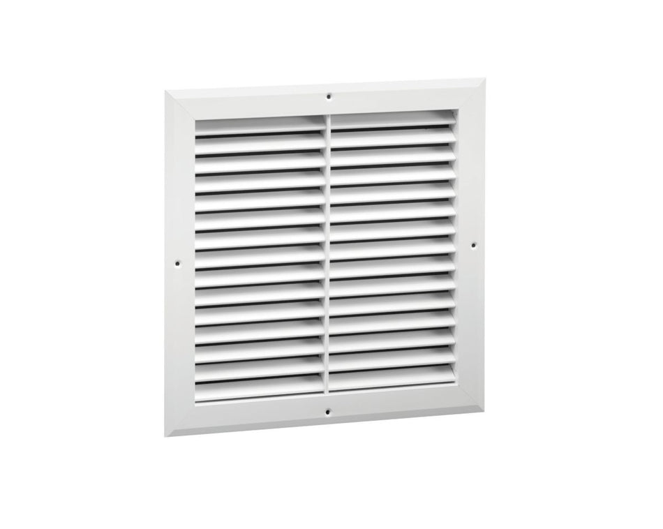 Hart & Cooley 0F0152, 20x25 Return Air Grille, White Aluminum Wall & Ceiling Vent Cover, RH45 Series