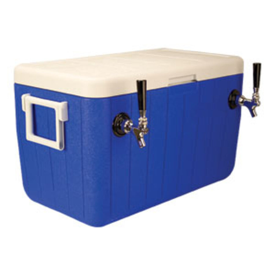 Micro Matic 2 Faucet 48 Qt. Insulated Jockey Box with 10" x 15" Cold Plate