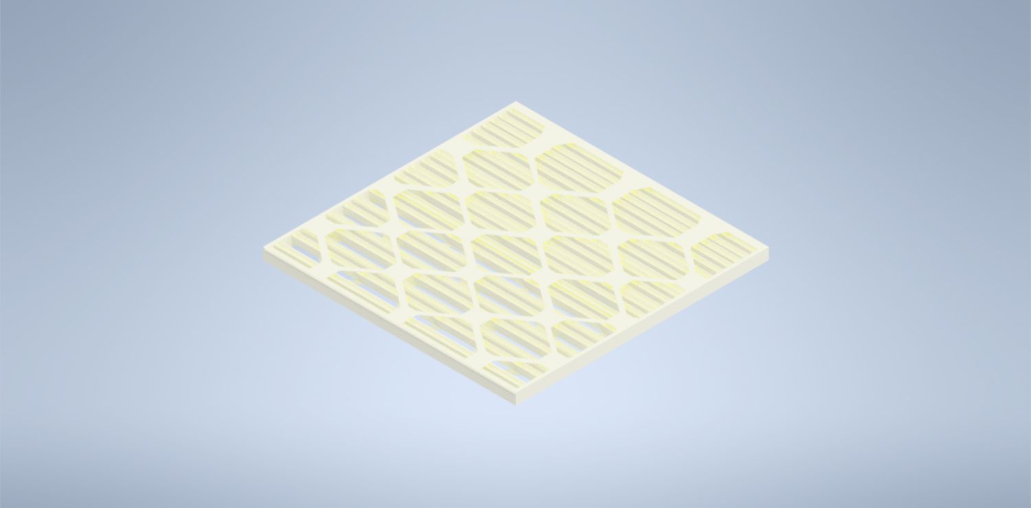 HealthWay - FT-101-20X20X1 - FFU Pre Filter