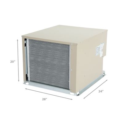 Bohn - 0.8 HP Condensing Unit, Scroll Compressor, 208-230/1/60 Medium Temp, Timer