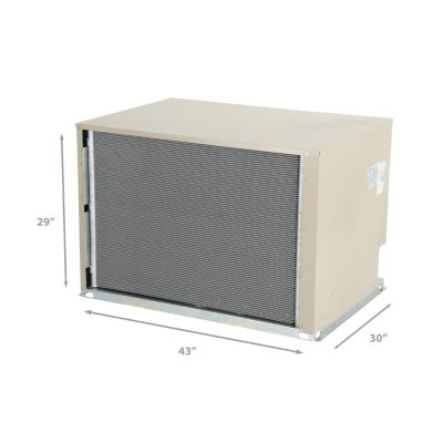 Bohn - 3 HP Condensing Unit, Hermetic Compressor, 208-230/1/60 Medium Temp