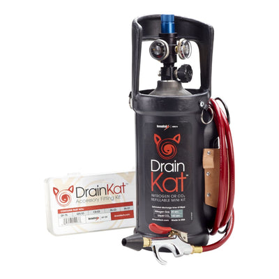 Rehvac MBK-6, Drain Kat Mini Lightweight Drain Cleaning System Kit