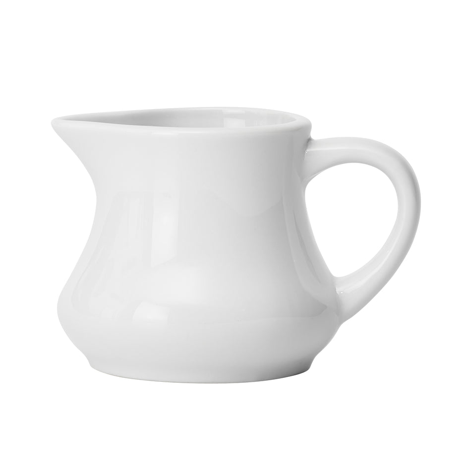 Winco ACD-6 Creamer, 6 oz, White Porcelain, 36 Pieces/Case
