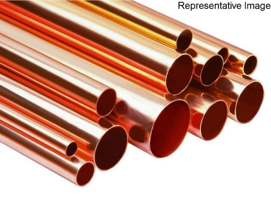 Streamline MH06010, 7/8 in OD Type M Hard Copper Pipe, 10 ft