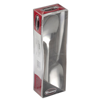 Winco 0082-03 Windsor Dinner Spoon, 2-doz/pk, 18/0 Medium Weight