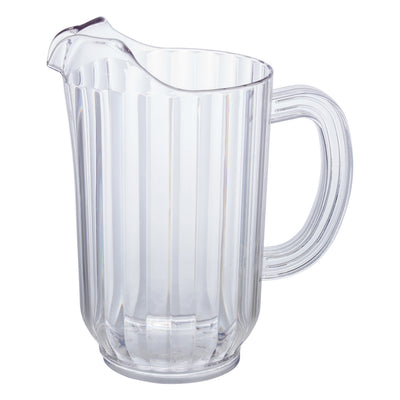 Winco WPC-48 48 Oz. NSF Clear Polycarbonate Water Pitcher with Handle