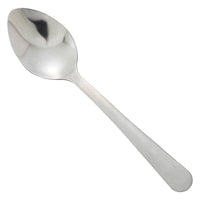 12 pack Winco 0002-09 Windsor Demitasse Spoon, 18/0 Medium Weight