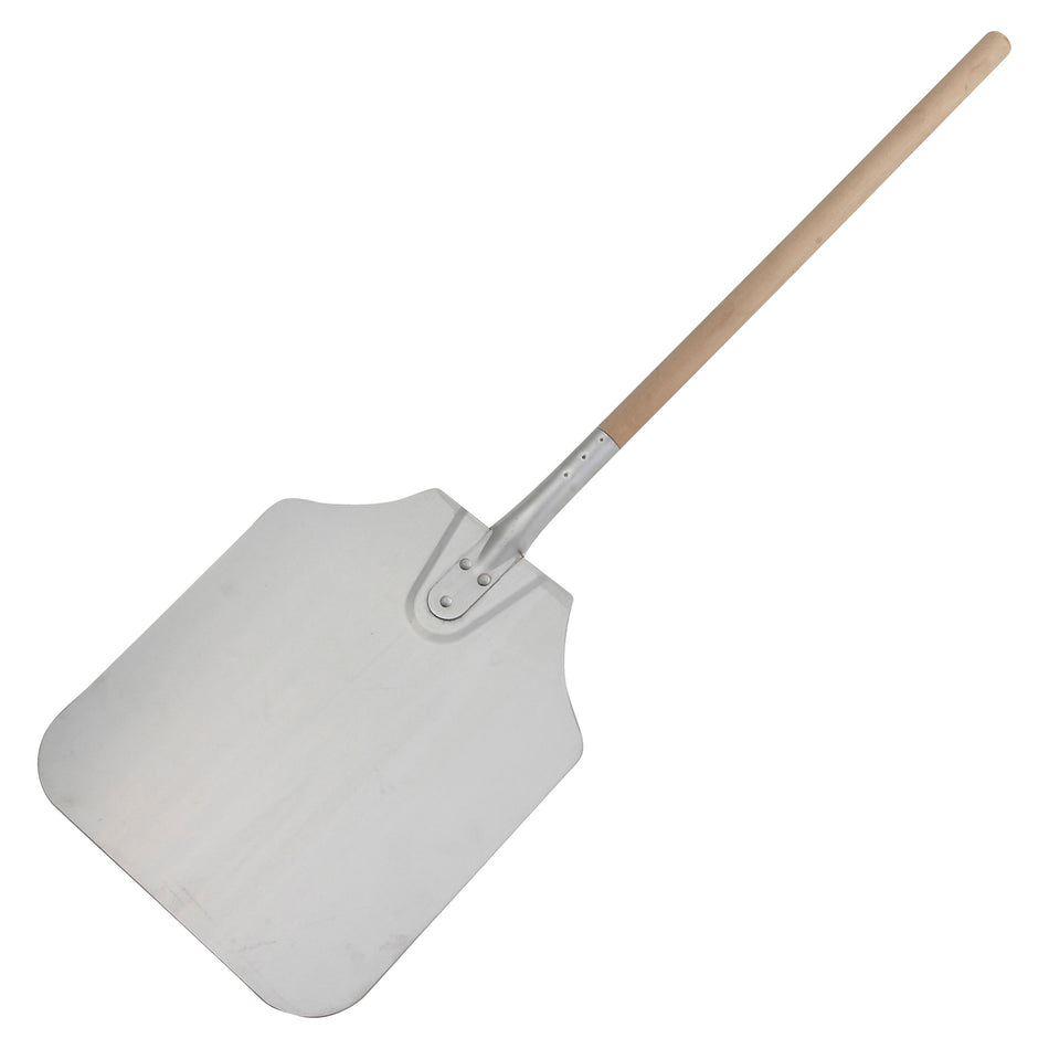 Winco APP-36 12 Inch x 14 Inch Pizza Peel Aluminum Blade Wood Handle
