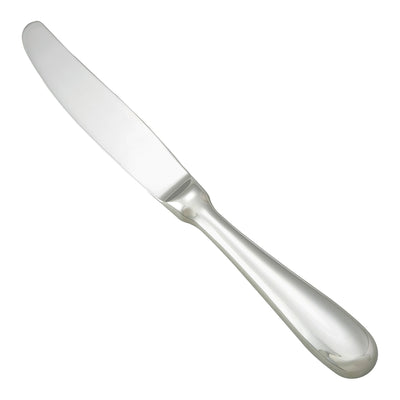 Winco 0034-15 8-3/4 Inch Hollow Handle Dinner Knife 18/8 Stainless Steel Mirror Finish