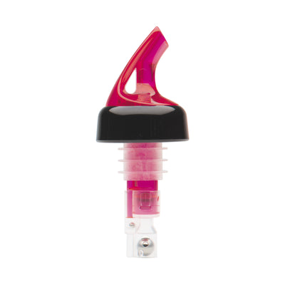 Winco BMP-3100R-PKG Bar Maid 1 oz "Premium Pour" Measured Pourers, Red with Black Collar - 2 Pieces/Pack