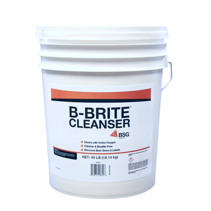40lb B-Brite Eco-Friendly Fermenter Antimicrobial Cleaner