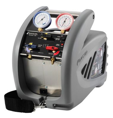 Inficon Refrigerant Recovery Machine Metal Handle 115 VAC 1/2 HP 714-202-G1