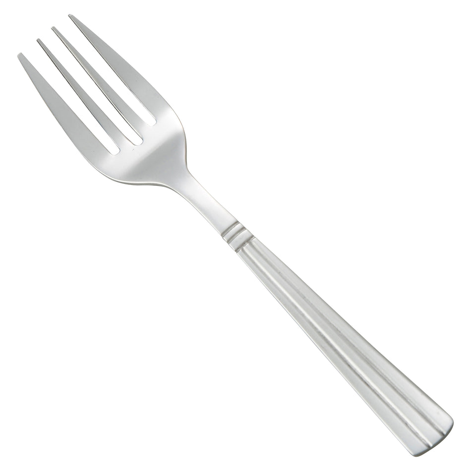 12 pack Winco 0007-06 Regency Salad Fork, 18/0 Heavyweight