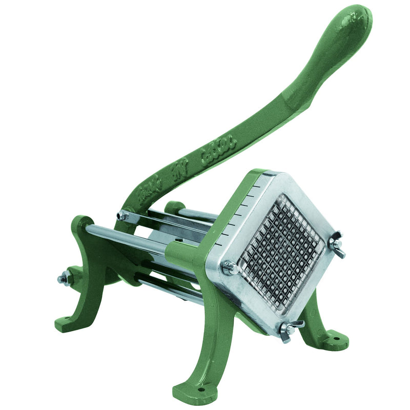 Thunder Group IRFFC002 3/8 Inch Square Cut French Fry Cutter with Cast Iron Handle