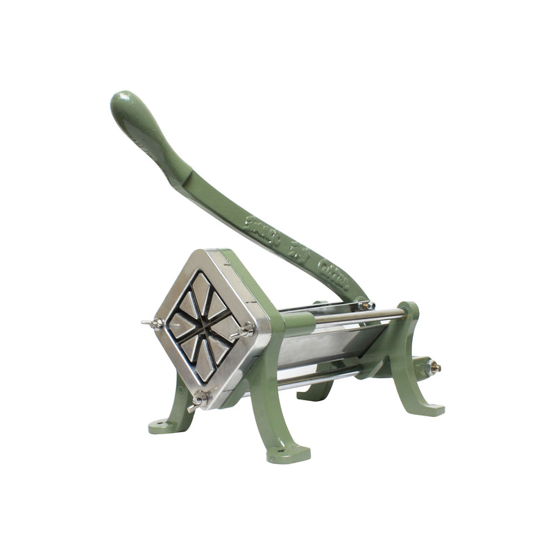 Thunder Group IRFFC005 8 Inch French Fry Wedger Heavy Duty Cast Iron and Stainless Steel