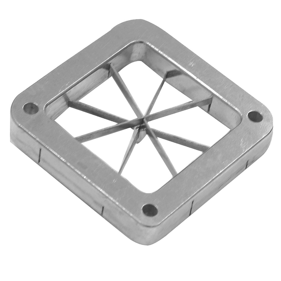 8 Wedges Blade, 4-5/8" x 4-5/8" x 3/4", French Fry Cutter Replacement, Aluminum Frame with Stainless Steel Blade