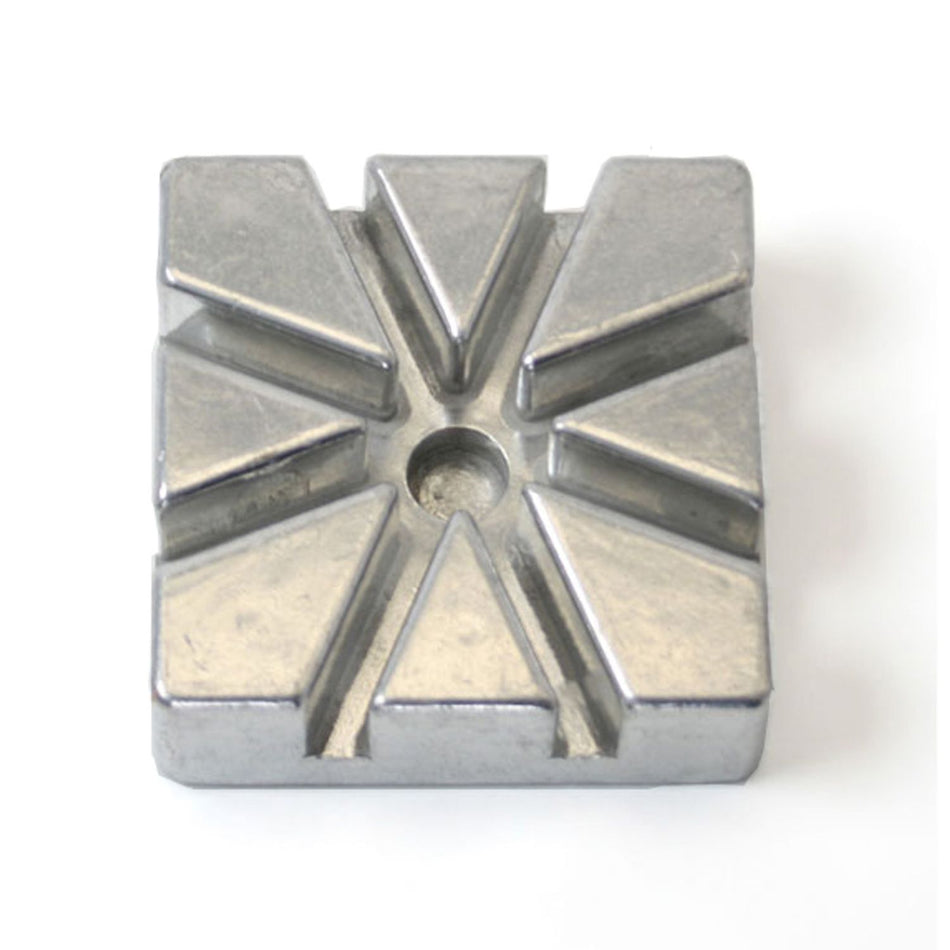 8 Wedges Blade, 3" x 3" x 1", Pusher Block For French Fry Cutter Replacement, Aluminum Frame with Stainless Steel Blade