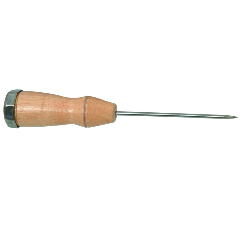 Thunder Group IRPC008 8 Inch Ice Pick Wood Handle Carbon Steel Tool