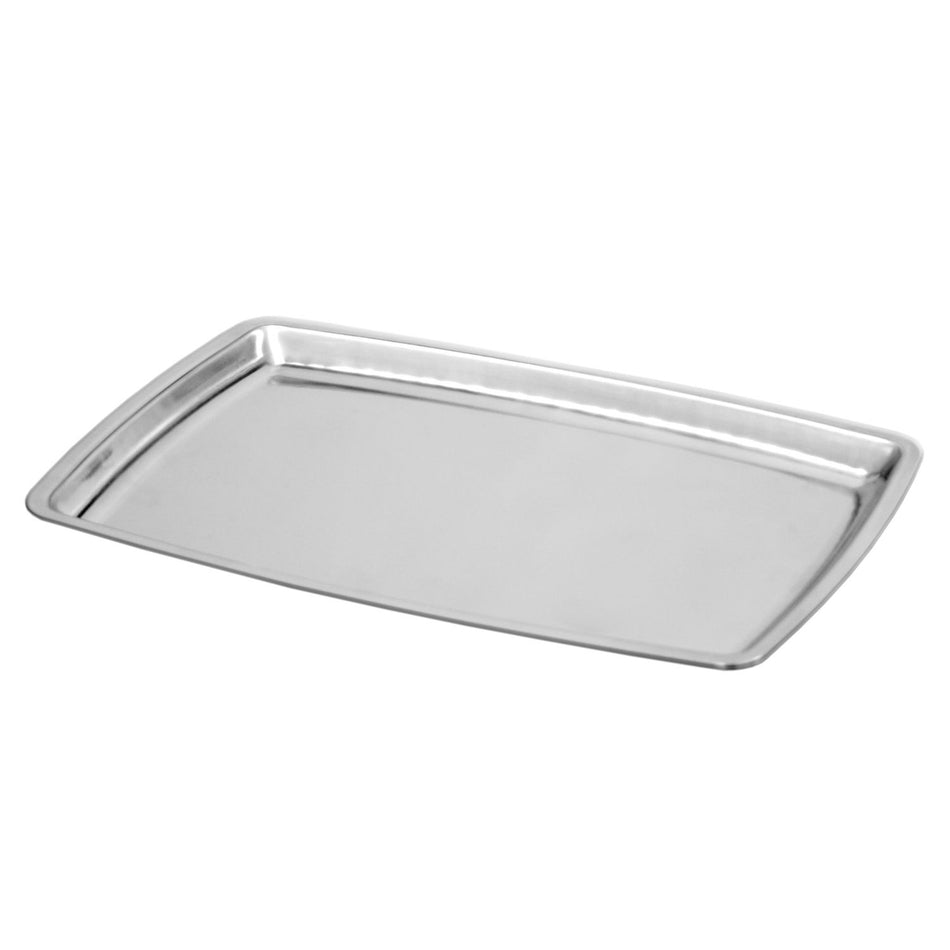 11" x 7-1/5" x 1/2", Rectangular Sizzling Platter, Stainless Steel 18/0