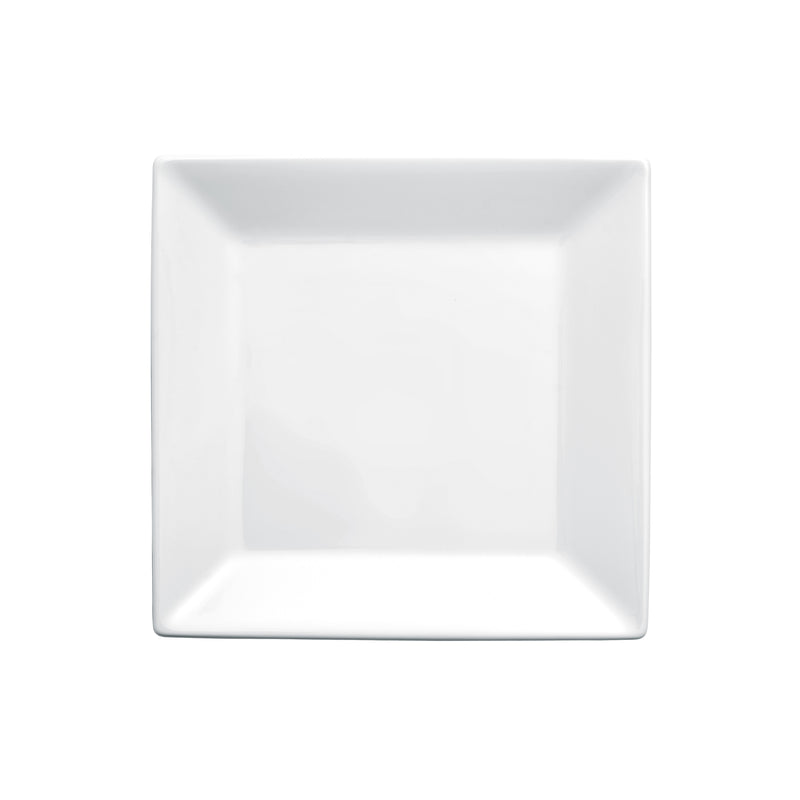 Winco RPS-8 Royalsquare Plate 8"L X 8"W X 3/4"H