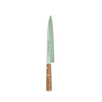 Thunder Group JAS014210 8-1/2 Inch Pointed Sashimi Knife Riveted Wood Handle