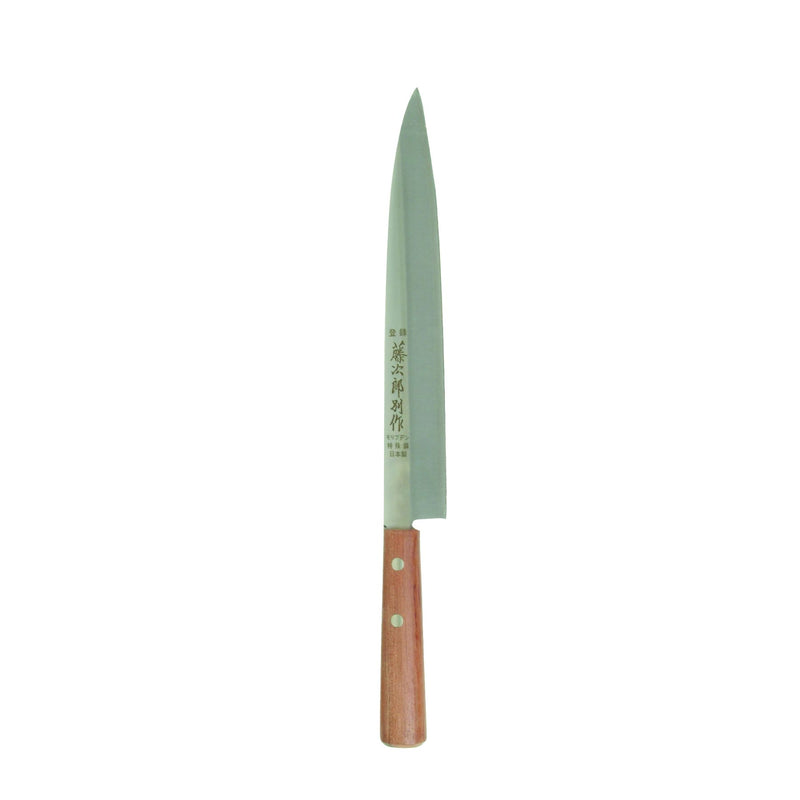 Thunder Group JAS014240 9-1/2 Inch Blade Pointed Riveted Wood Handle Knife