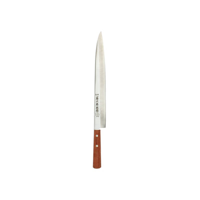 Thunder Group JAS014300 12 Inch Blade Pointed Riveted Wood Handle Knife