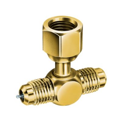 JB Access Tee 1/4" Brass A31852