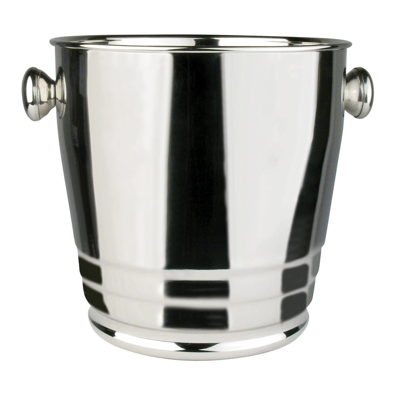Winco WB-4HV 4 Qt Wine Bucket Stainless Steel Mirror Finish with Descriptors