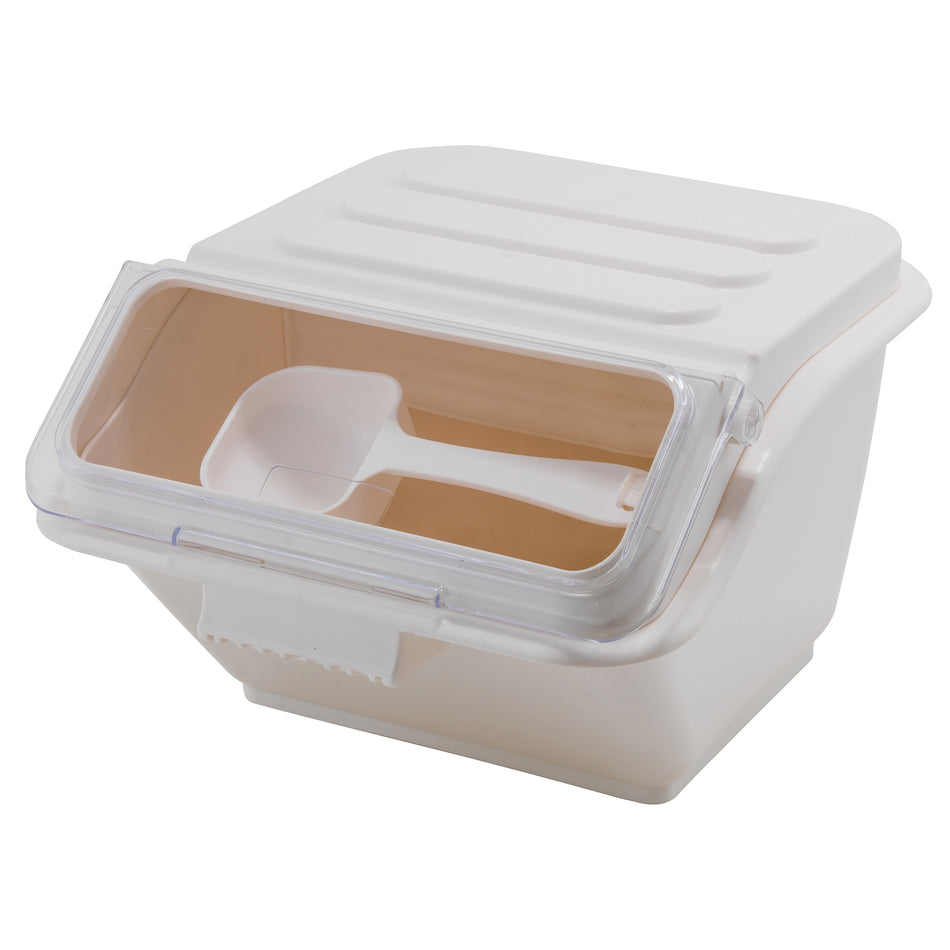Winco IB-2S 2 Gallon Shelf Ingredient Bin, 40-Cup