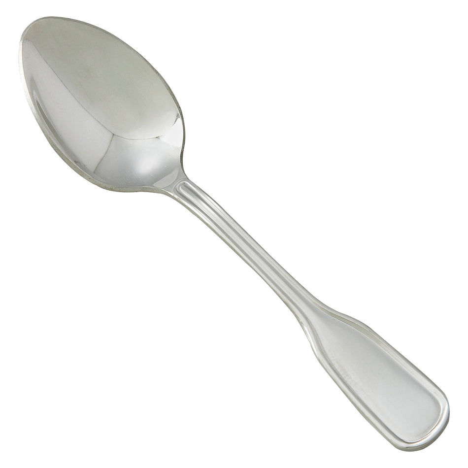 12 pack Winco 0033-09 Oxford Demitasse Spoon, 18/8 Extra Heavyweight